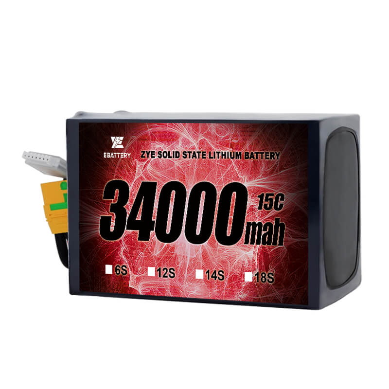 LI HV 34000Mah 18S 솔리드 스테이트 배터리