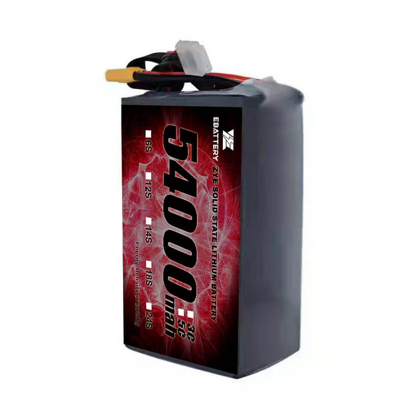 Li HV 54000mah 6S 솔리드 스테이트 배터리
